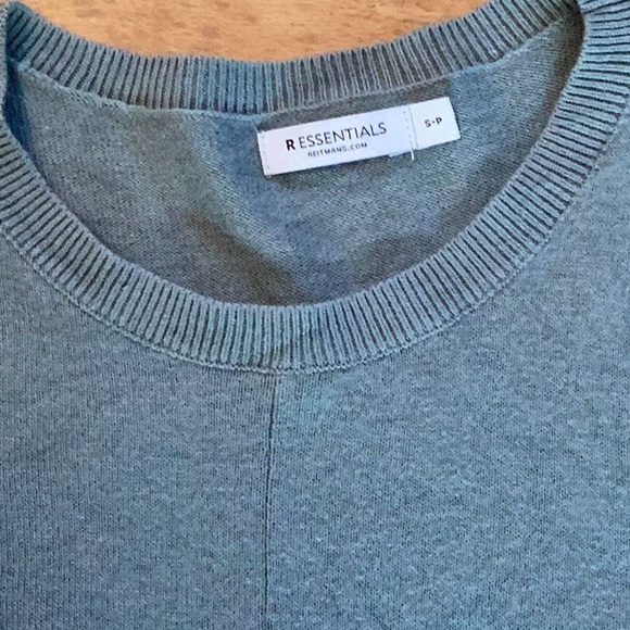 Reitmans long sleeve knit crewneck, size S, sea green - Picture 2 of 6
